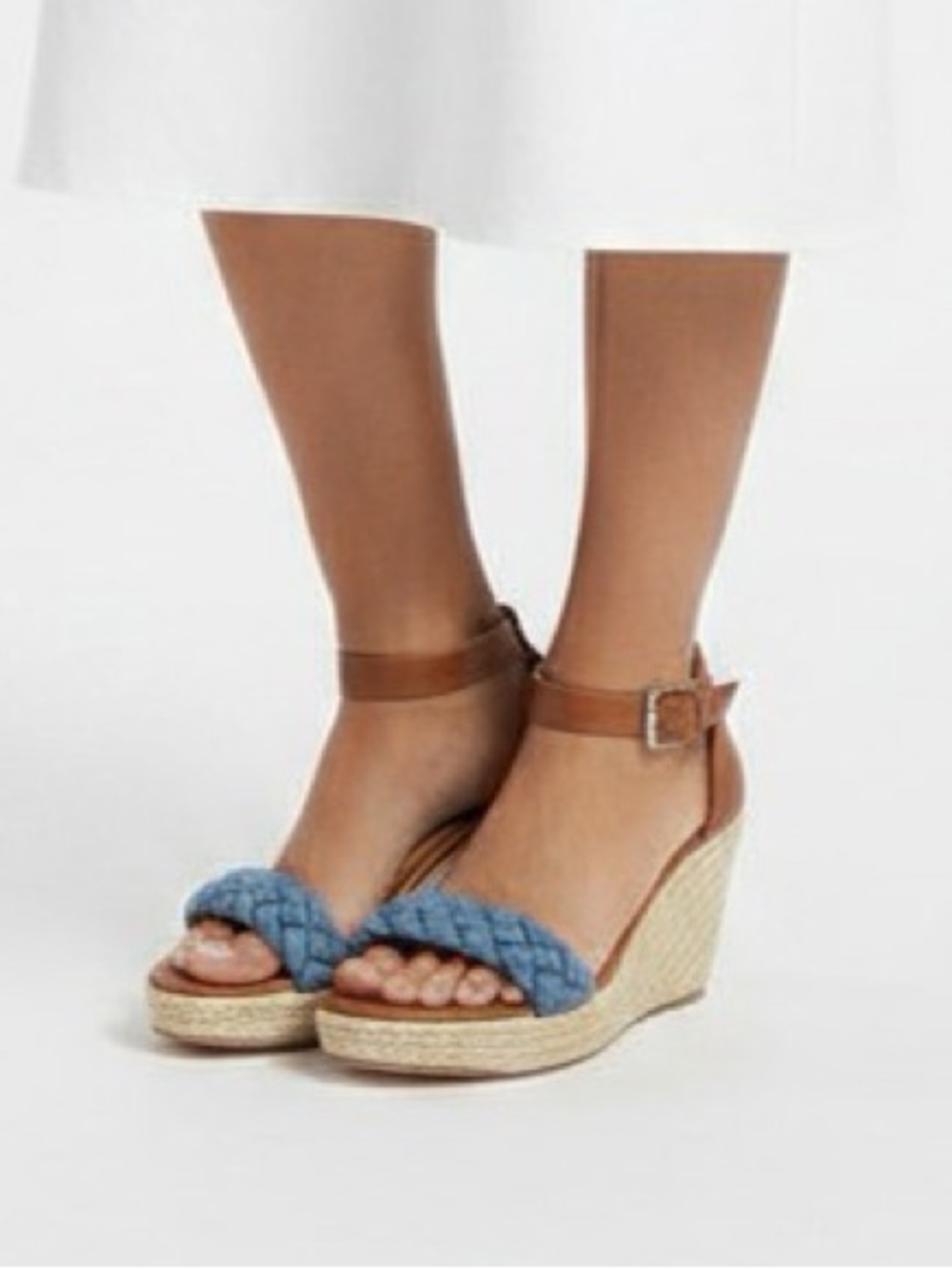 NWOB | DV Dolce Vita | Decatur Espadrille Wedge Sandals | Brown/Blue | Various